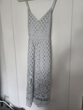 Baby-Blue Lacy Sundress